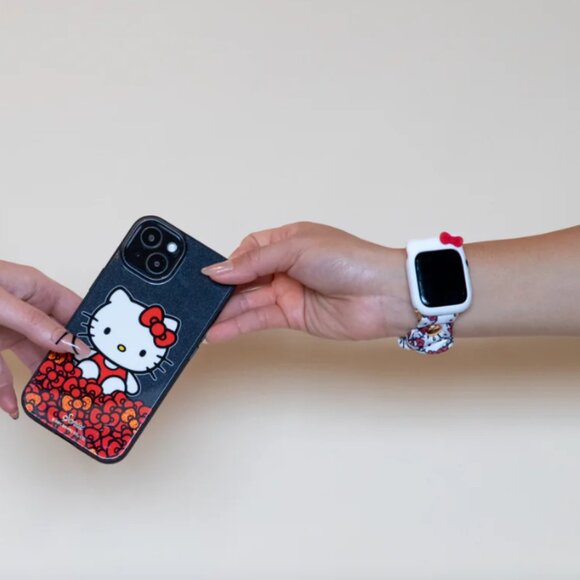 🔥3/$30 NIB SONIX Sanrio Hello Kitty Apple Watch Silicone Bumper Case 38-41mm - Picture 3 of 7